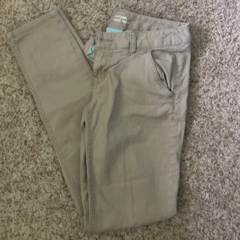 Target Mossimo Super Slim Skinny Khakis